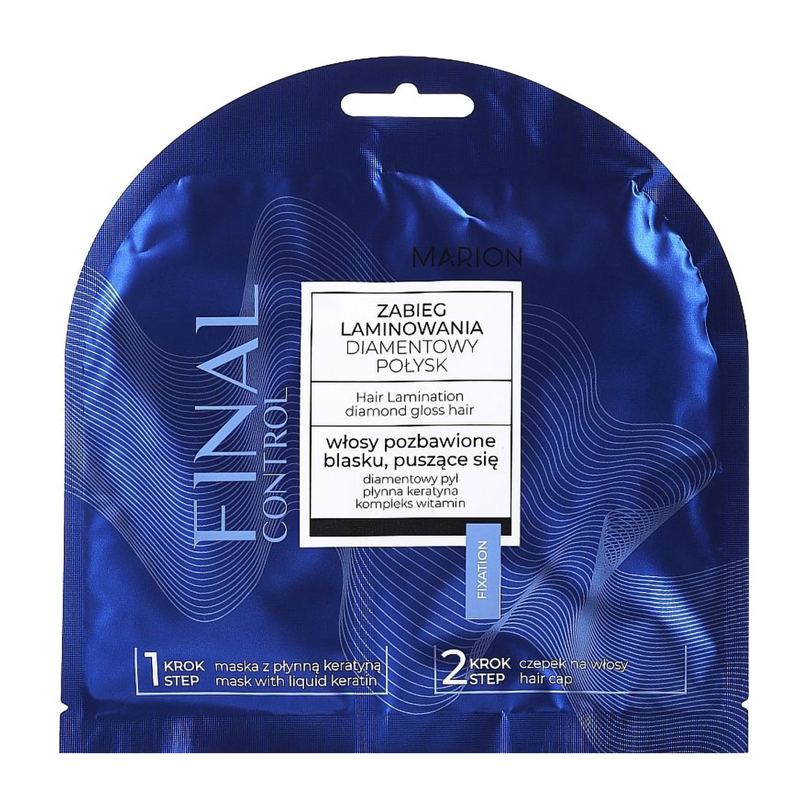 Маска для волосся Marion Final Control Hair Lamination Glossy Effect, 20 мл